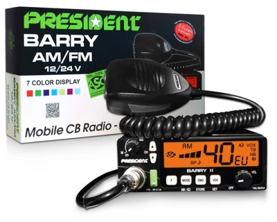 CB RADIO PRESIDENT BARRY II