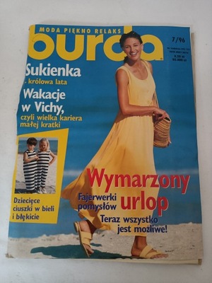 BURDA MODA PIĘKNO RELAKS 7/1996