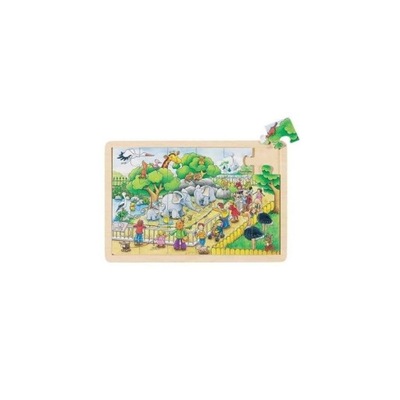 Goki Puzzle 24 el motyw W zoo