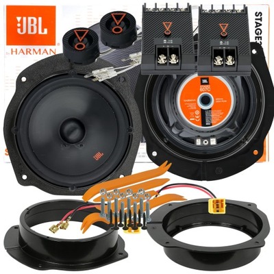 JBL STAGE 3 607C ALTAVOCES FIAT STILO BRAVO BLOQUE SILENCIOSO  