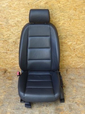 Audi a4 b7 сидіння лівий перед передній шкіра ideał фото №1