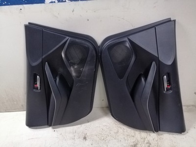 Corolla e21 обшивка обивка дверь левый правый перед фото №1