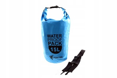 Worek żeglarski wodoodporny 15L niebieski waterproof