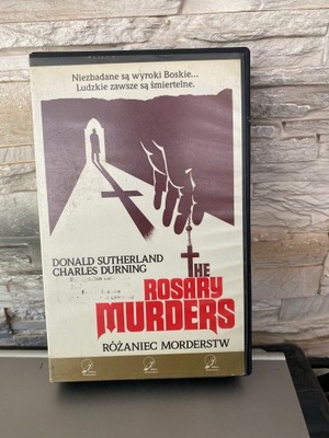 KASETA VHS AG-Różaniec Morderstw VHS Donald Sutherland