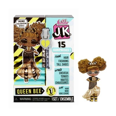 Lalka laleczka L.O.L. J.K Queen Bee 15 niespodzianek MGA