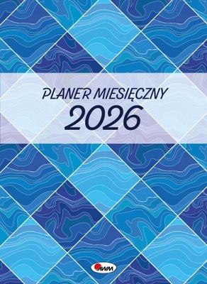 KALENDARZ PLANER MIESIĘCZNY 2026 A4