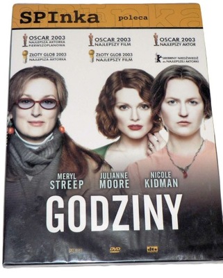 DVD - GODZINY(2002) - N.Kidman, nowa folia, lektor