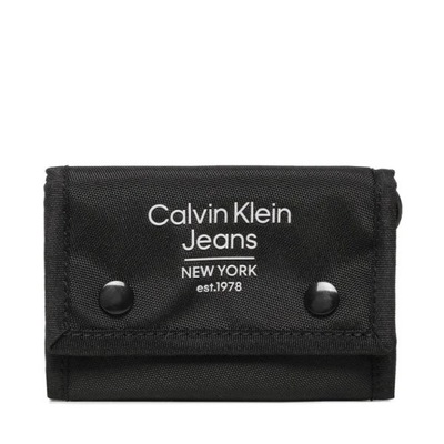 CALVIN KLEIN WALLET - PORTFEL CZARNY MĘSKI