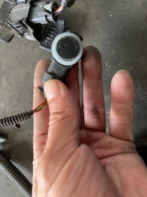 Датчик pdc перед partner doblo combo proacy city 18-25 корзина фото №1