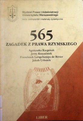 565 zagadek z prawa rzymskiego
