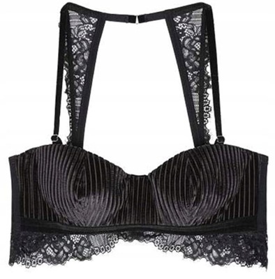 INTIMISSIMI biustonosz Velvet STRIPES 80B