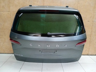 Крышка багажника задний задняя skoda karoq рестайлинг  камера фото №1