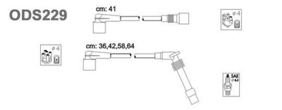 JANMOR ODS229 SET WIRES IGNITION  