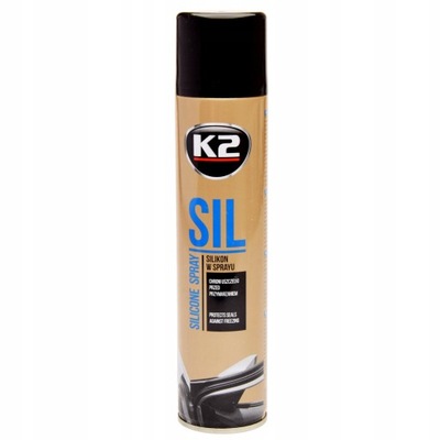 Silikon w sprayu do uszczelek K2 Sil 300 ml