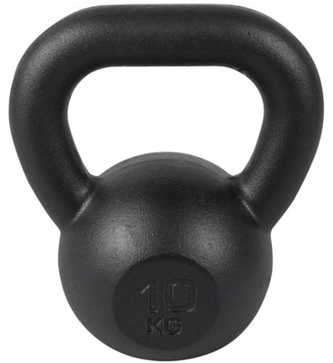 KETTLEBELL ŻELIWNY HANTLA ODWAŻNIK KETTLE 10KG