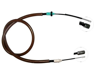 CABLE FRENOS DE MANO RENAULT CLIO II 01-05 PT  