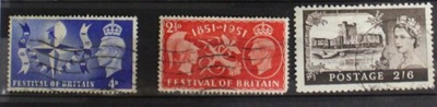Zestaw znaczków Wielka Brytania PL3