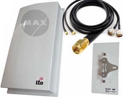 Antena LTE mimo/dual 5G 4G 3g COMBO MAX kable 4m