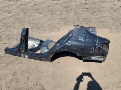 Mercedes c-klasa w206 sedan четверть задняя левая задняя порог блок двигателя крыло фото №1