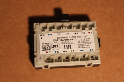 Модуль блок управления дверь правый задняя a1679002418 mercedes gle 167 фото №1