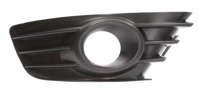 Галогенная решётка w ramce do citroen c4 2004-2008, czarna, nowa фото №1