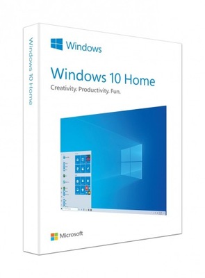 System operacyjny Microsoft Windows 10 HOME wersja polska pudełkowa USB