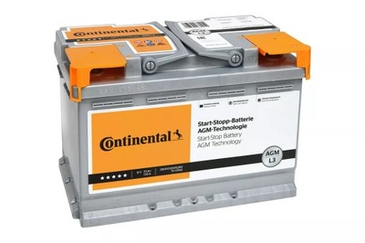 CONTINENTAL 2800012006280 BATERÍA 12V 70AH 720A AGM L3  