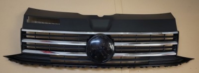 Решётка радиатора радиатора решётка радиатора перед накладки хром vw multivan t6 vi оригинальный номер фото №1