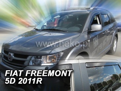 FIAT FREEMONT / DODGE JOURNEY 2008-2020R DEFLECTORES  