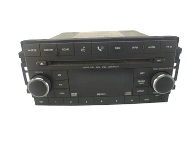 RADIO CD MANUFACTURADO DODGE AVENGER (2007-2010) 05064927AF  