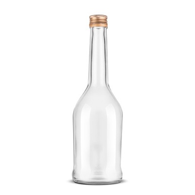 Butelka szklana 500 ml Napoleon z zakrętką- na nalewkę, koniak, whisky, sok