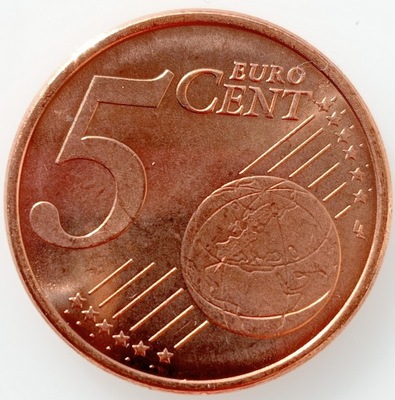 5 Euro Cent 2015 Hiszpania Mennicza (UNC)