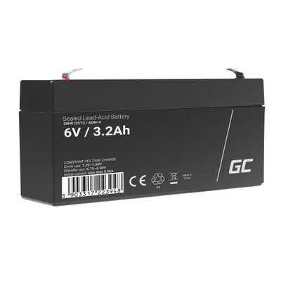 Akumulator AGM VRLA Green Cell 6V 3.3Ah