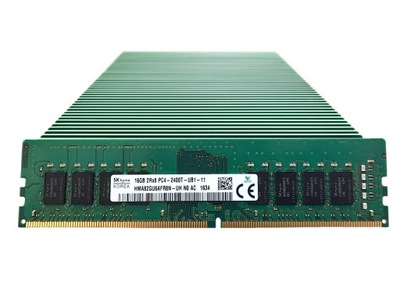 Pamięć PC długa SK Hynix 1*16GB HMA82GU6AFR8N-UH DDR4 2Rx8 PC4-2400T-UB1-11