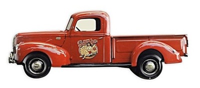 Szyld Retro Auto Samochód PICKUP NV-81