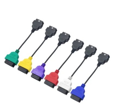 6 PIEZAS STYLU CABLE JUEGO PARA SKANERA ECU FIAT OBD  