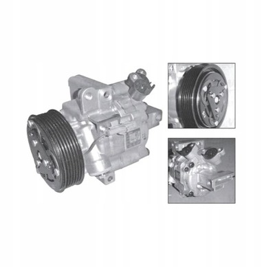 Компресор кондиціонера valeo do citroen c1 фото №1