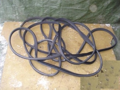 Honda accord viii права ліва прокладка навколо двері задня задніх фото №1