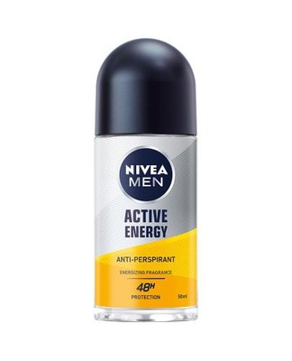Nivea Men Active Energy Dezodorant roll-on 50 ml