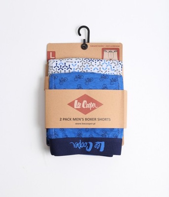 Lee Cooper Bokserki 2-pak DUOBOX 9538 BLUE r. M