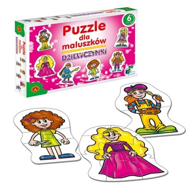 PUZZLE DLA MALUSZKÓW DZIEWCZYNKI