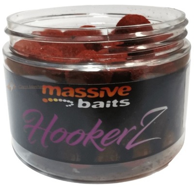 Kulki Haczykowe Massive Baits Hookerz 18mm - Scarlett