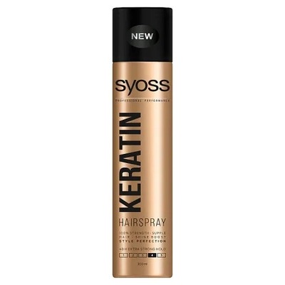 Keratin Hairspray lakier do włosów w sprayu Extra