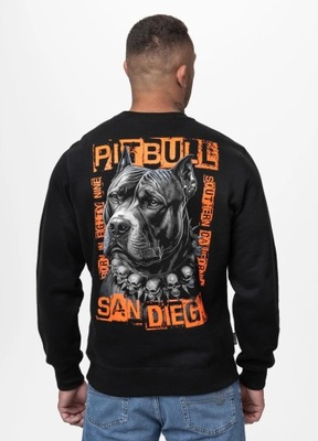 PIT BULL BLUZA MĘSKA CREWNECK BLACKY r. L
