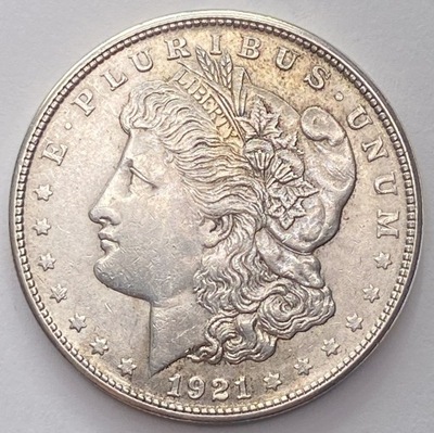 USA Morgan Dollar 1921 S srebro *10