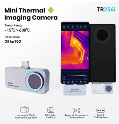 Kamera termowizyjna na podczerwień do telefonu Android TR256i