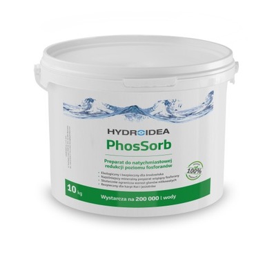 Hydroidea PhosSorb 10 kg redukcja fosforanów