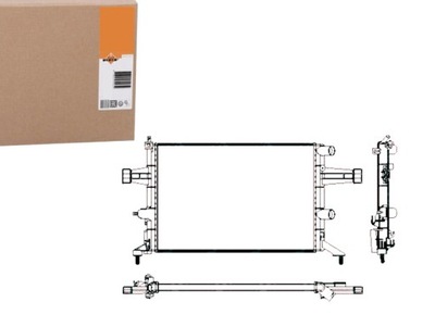 RADUADOR DEL MOTOR NRF 1073080 RA0200740 63016 7327  