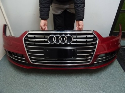 Audi a7 4g8 lift бампер передний 6pdc омыватель pod радары фото №1