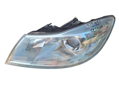 Skoda octavia ii fl lift фара левый лампа левая uk anglik фото №1